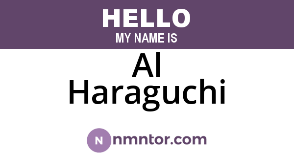 Al Haraguchi