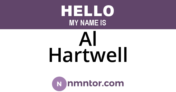 Al Hartwell