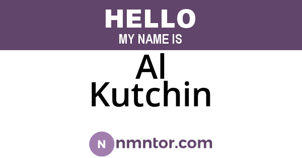 Al Kutchin