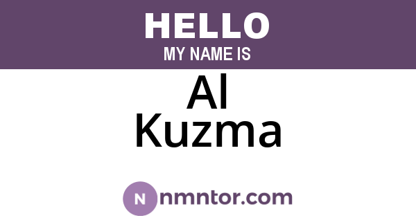 Al Kuzma