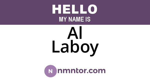 Al Laboy