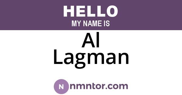 Al Lagman