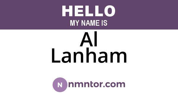 Al Lanham