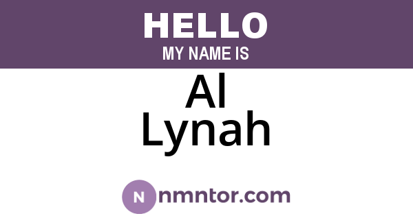 Al Lynah