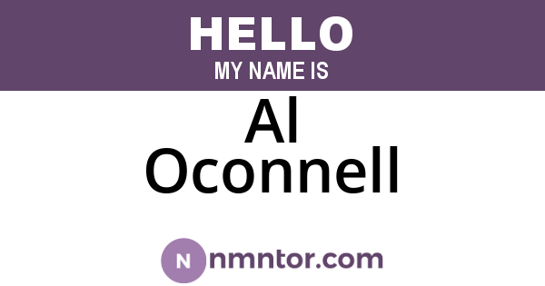 Al Oconnell