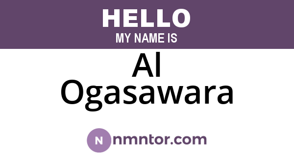 Al Ogasawara
