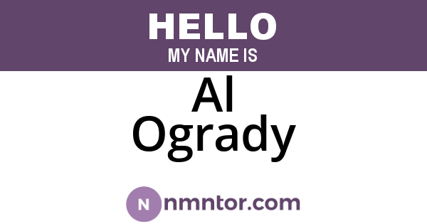 Al Ogrady