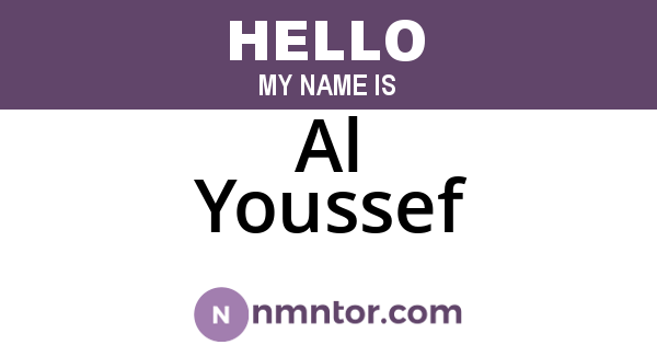 Al Youssef