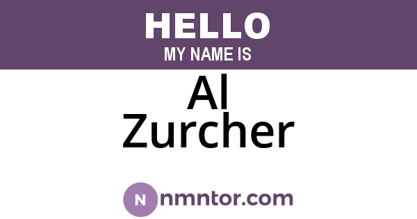 Al Zurcher