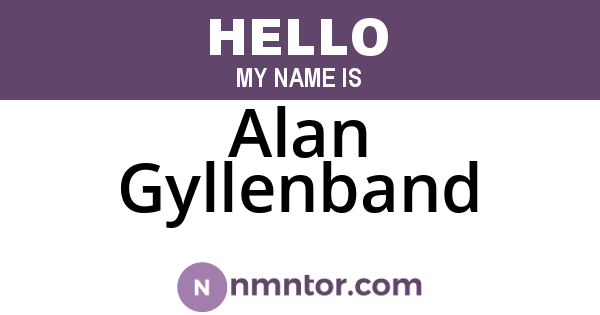 Alan Gyllenband
