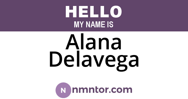 Alana Delavega