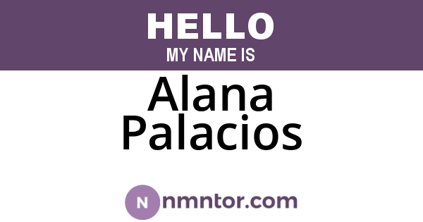 Alana Palacios