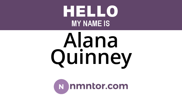 Alana Quinney