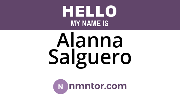 Alanna Salguero