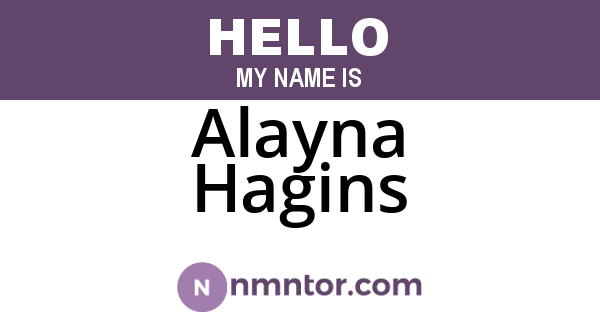 Alayna Hagins