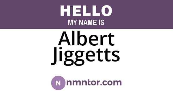 Albert Jiggetts
