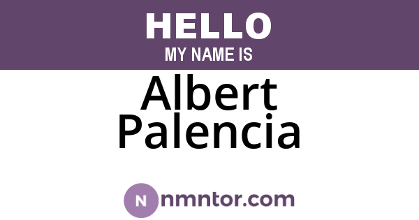 Albert Palencia