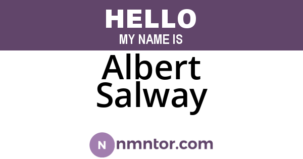 Albert Salway