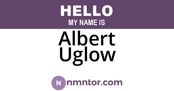 Albert Uglow