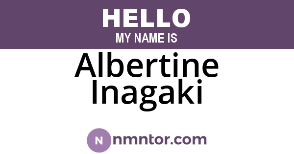 Albertine Inagaki
