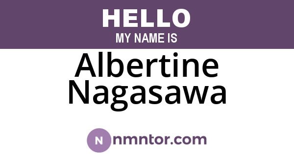Albertine Nagasawa
