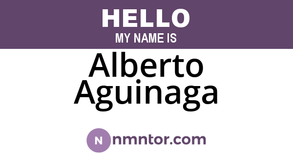 Alberto Aguinaga