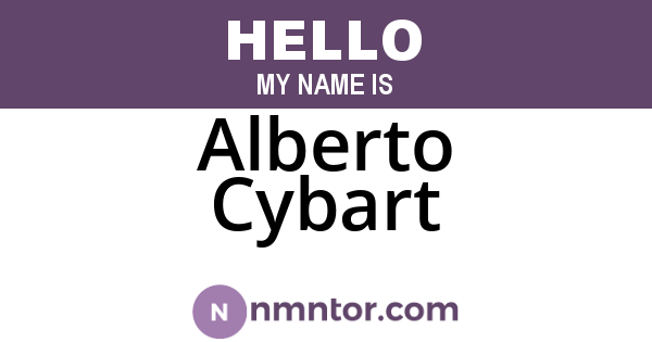 Alberto Cybart