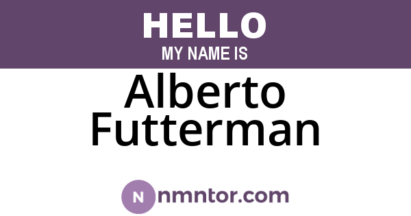 Alberto Futterman