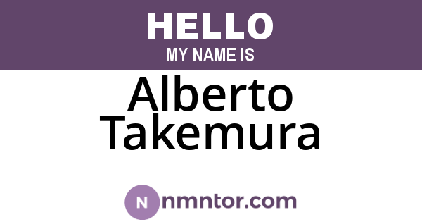 Alberto Takemura
