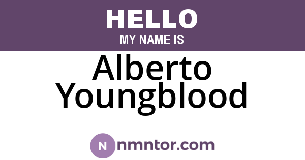 Alberto Youngblood