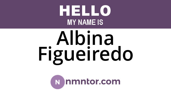 Albina Figueiredo