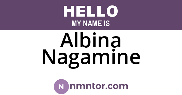 Albina Nagamine
