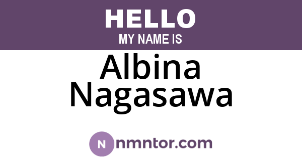 Albina Nagasawa
