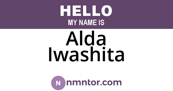 Alda Iwashita