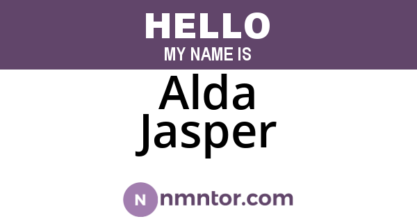 Alda Jasper