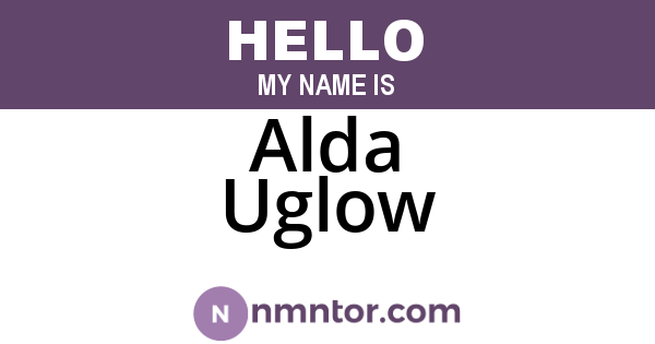 Alda Uglow