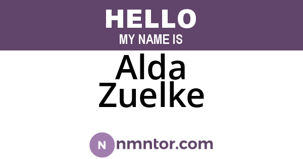 Alda Zuelke