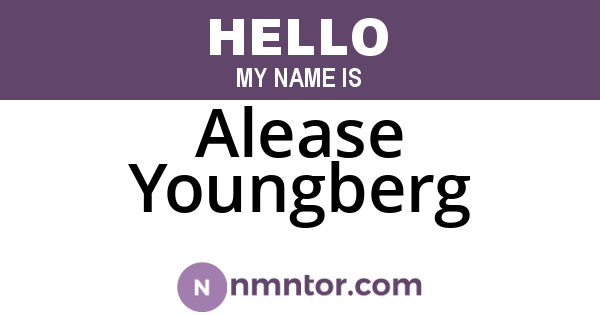 Alease Youngberg