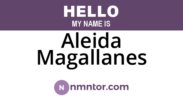 Aleida Magallanes
