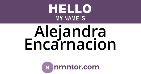 Alejandra Encarnacion
