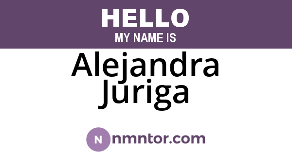 Alejandra Juriga