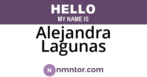 Alejandra Lagunas