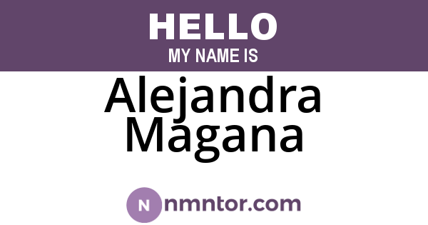 Alejandra Magana