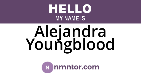 Alejandra Youngblood