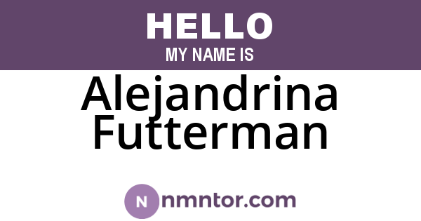 Alejandrina Futterman