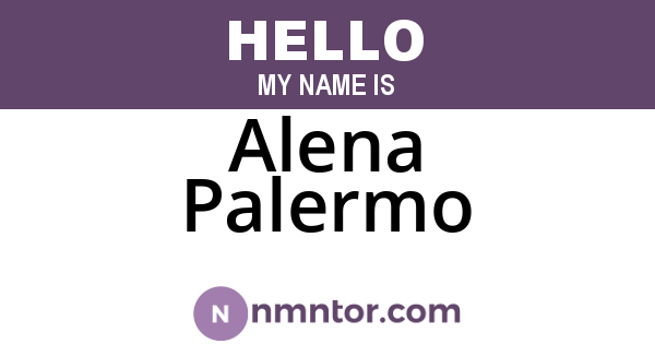 Alena Palermo