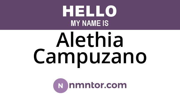 Alethia Campuzano