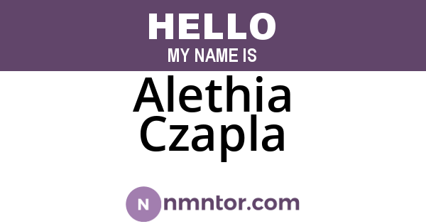 Alethia Czapla