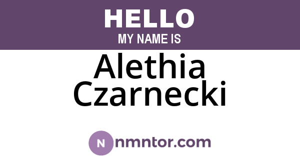 Alethia Czarnecki