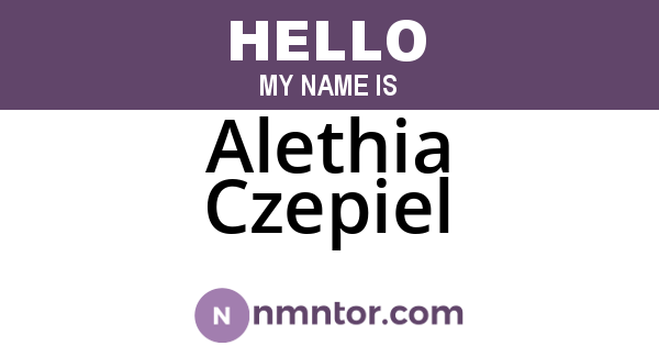Alethia Czepiel